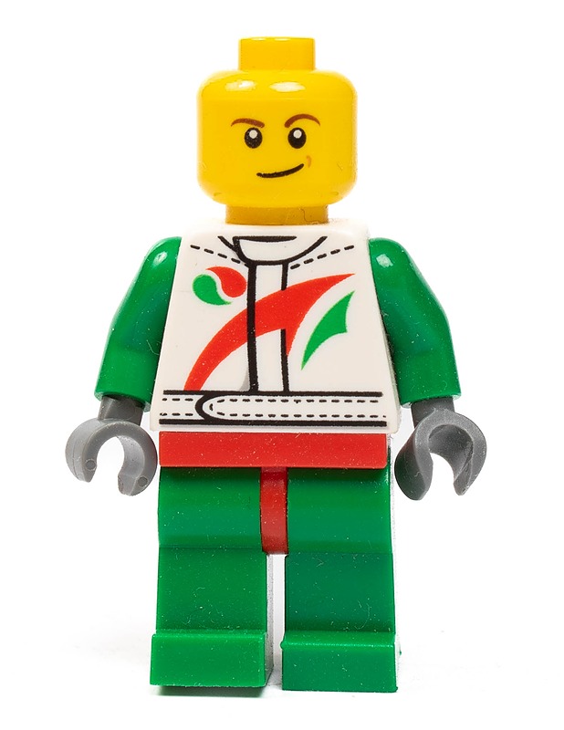 LEGO Grand Prix kilpa-auton kuljettaja minifiguuri - Lasten lelut - 10105406286 - 0