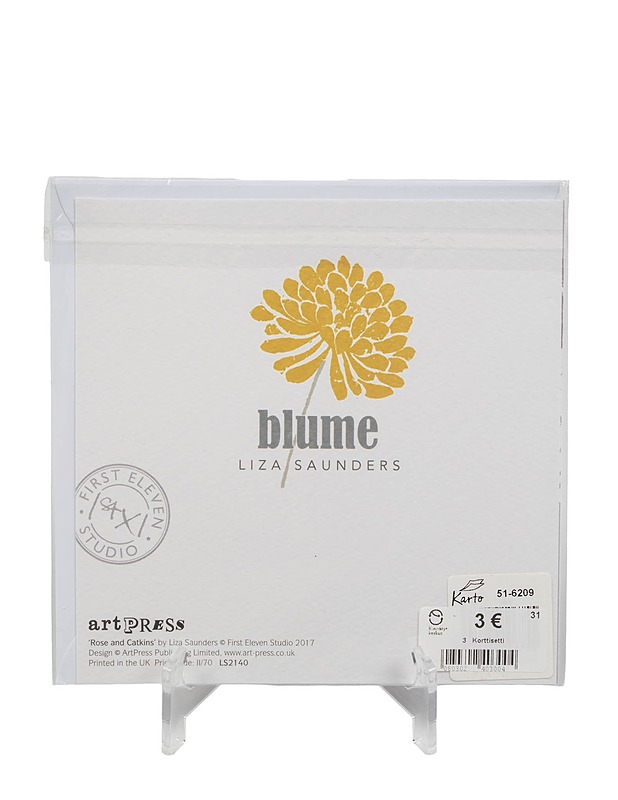 ARTPRESS Rose and Carkins´ taitekortti ja kuori - Askartelu - 10105406295 - 1