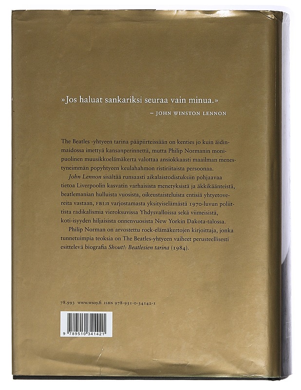 John Lennon - Norman, Philip - Elämäkerrat ja muistelmat - 10105406313 - 1