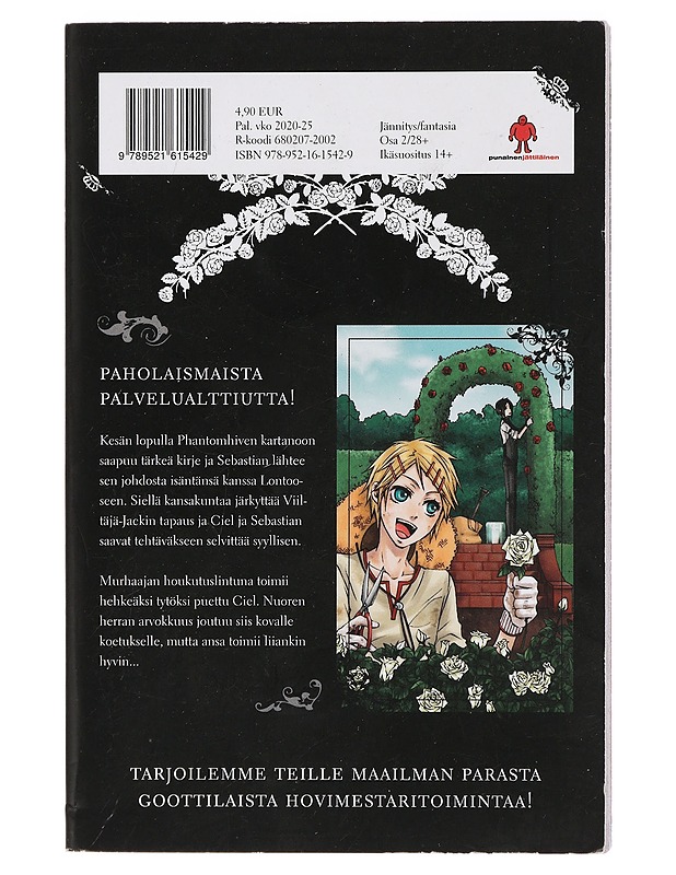 Kuroshitsuji : piru hovimestariksi. II - Toboso, Yana - Sarjakuvat - 10105406331 - 1