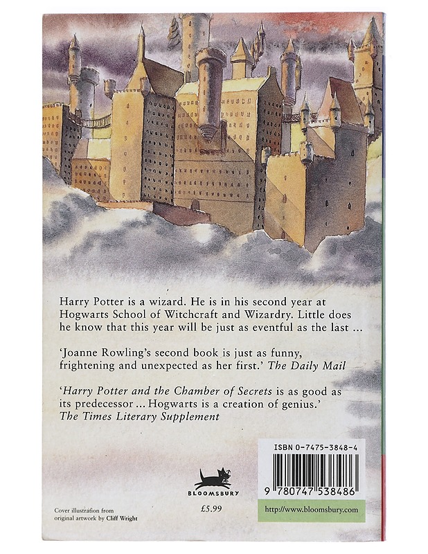 Harry Potter and the chamber of secrets - J. K. Rowling - Lastenkirjat - 10105406349 - 1