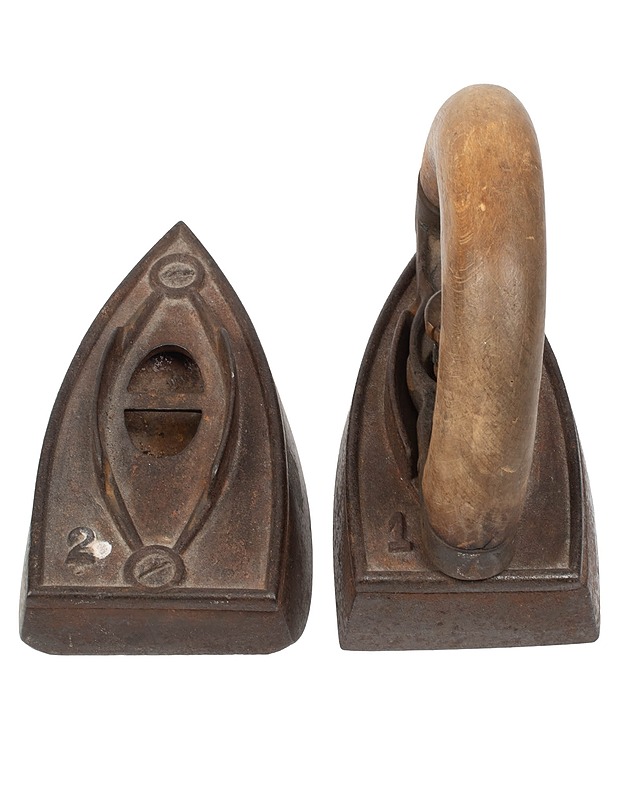 Vanha silitysrauta ja vaihtorauta - Koriste-esineet - 10105406350 - 1