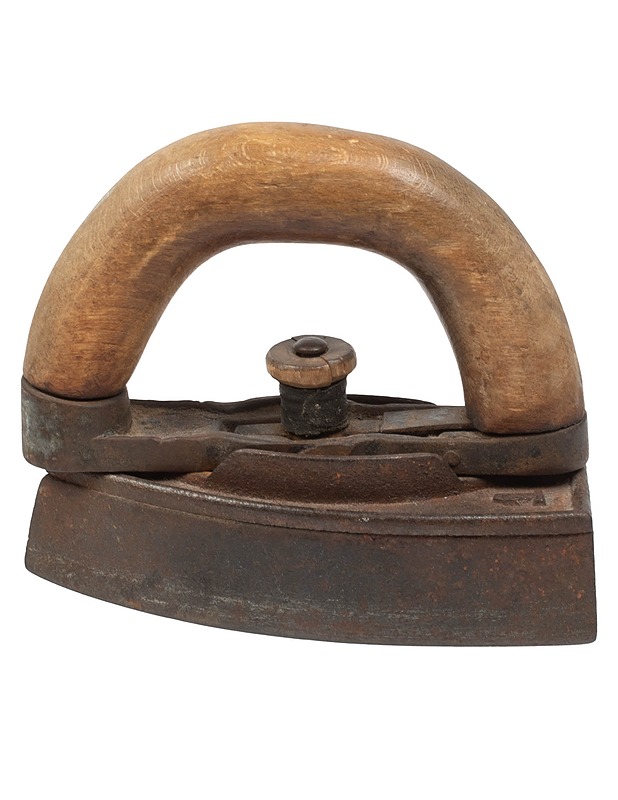 Vanha silitysrauta ja vaihtorauta - Koriste-esineet - 10105406350 - 2