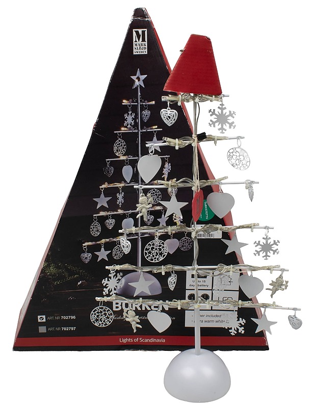 MARK SLÖJD Borken valokuusi - Joulutuotteet - 10105406365 - 0