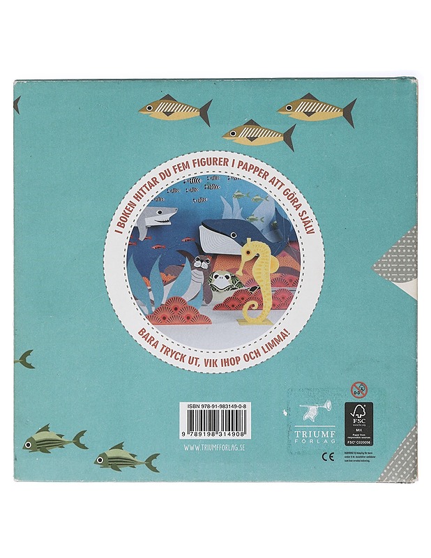 Hajen & vännerna : [med fem figurer i papper att göra själv] - Hook, Jason - Lastenkirjat - 10105406377 - 1