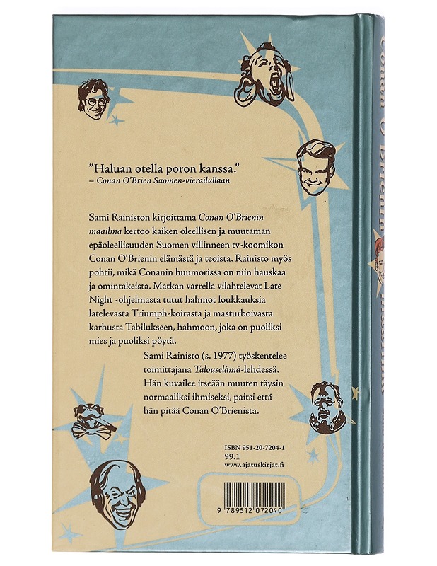 Conan O'Brienin maailma - Sami Rainisto - Elämäkerrat ja muistelmat - 10105406397 - 1