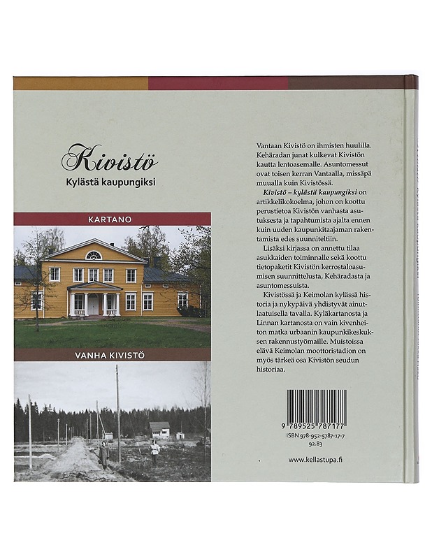Kivistö : kylästä kaupungiksi - Eskola, Amanda - Historiakirjat - 10105406427 - 1
