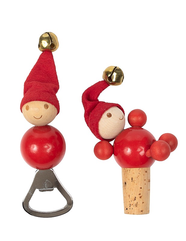 AARIKKA korkki ja pullonavaaja - Joulutuotteet - 10105406430 - 0