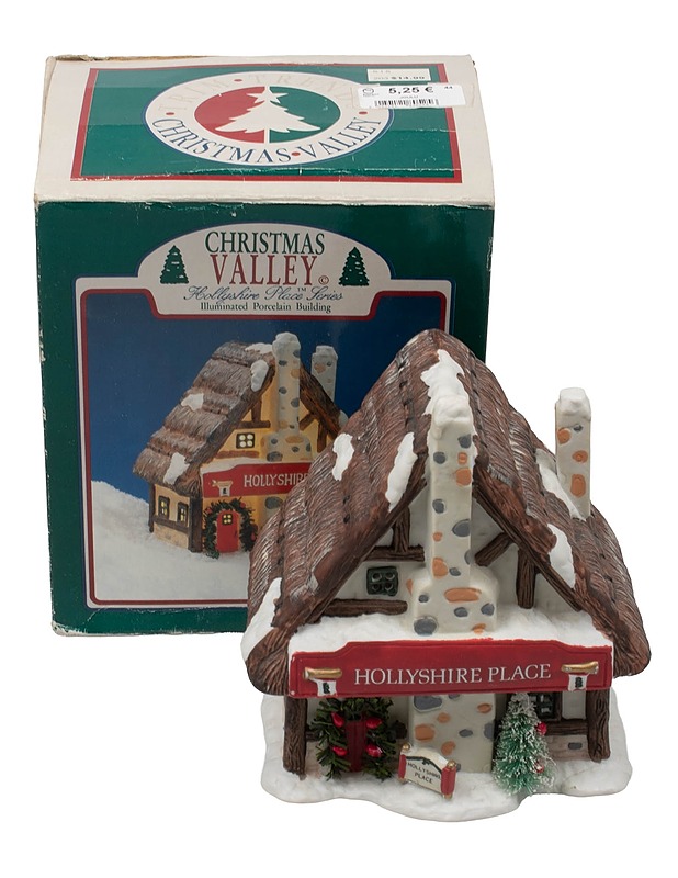 CHRISTMAS VALLEY Hollyshire Place joulukoriste - Joulutuotteet - 10105406470 - 0