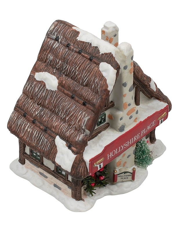 CHRISTMAS VALLEY Hollyshire Place joulukoriste - Joulutuotteet - 10105406470 - 1