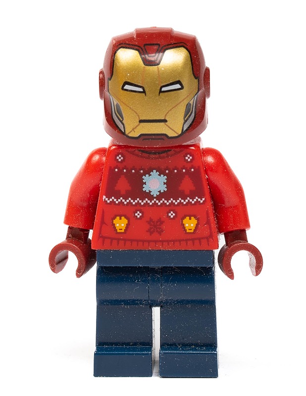 LEGO Marvel Super Heroes Iron Man Christmas Sweater minifiguuri - Lasten lelut - 10105406475 - 0