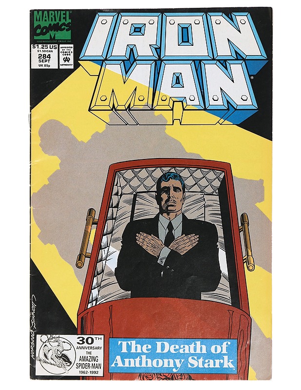 Iron Man: The Death of Anthony Stark - Stan Lee - Sarjakuvat - 10105406482 - 0