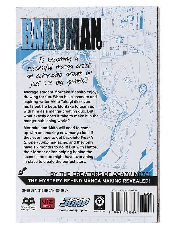 Bakuman. Volume 10 : Visualization and imagination - Ohba, Tsugumi - Sarjakuvat - 10105406514 - 1