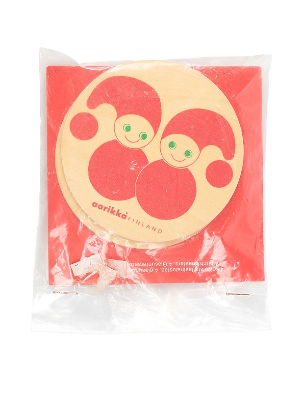 AARIKKA lasinaluset, 4 kpl - Joulutuotteet - 10105406515 - 1