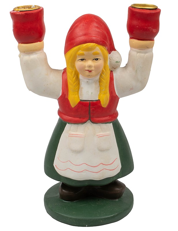 Tonttu kynttilänjalka, 2 kpl - Joulutuotteet - 10105406517 - 2