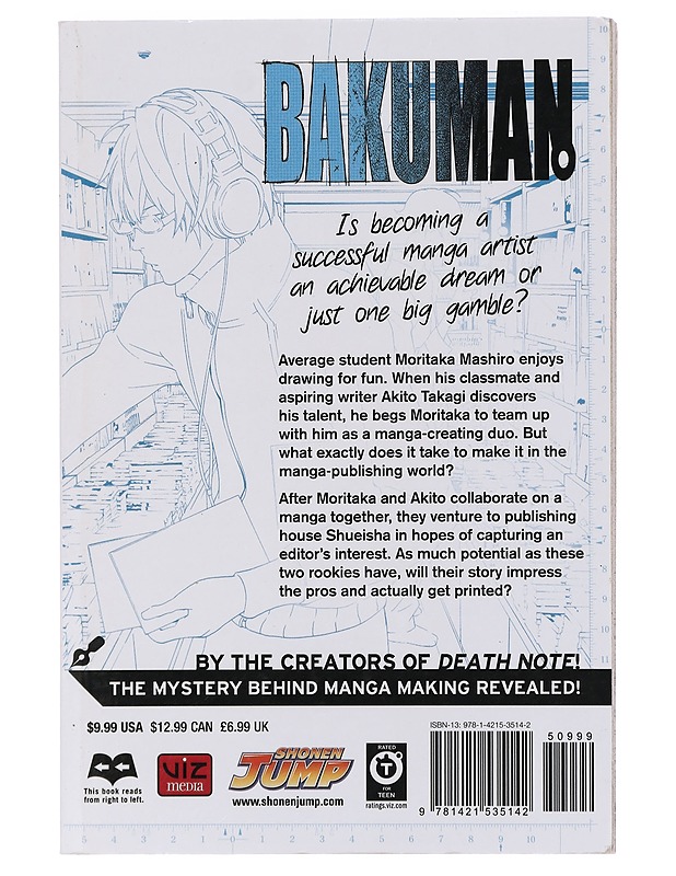 Bakuman. Volume 2 : Chocolate and Akamaru - Ohba, Tsugumi - Sarjakuvat - 10105406521 - 1