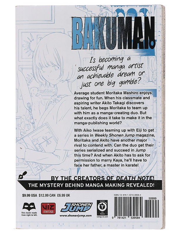 Bakuman. Volume 9 : Talent and pride - Ohba, Tsugumi - Sarjakuvat - 10105406532 - 1