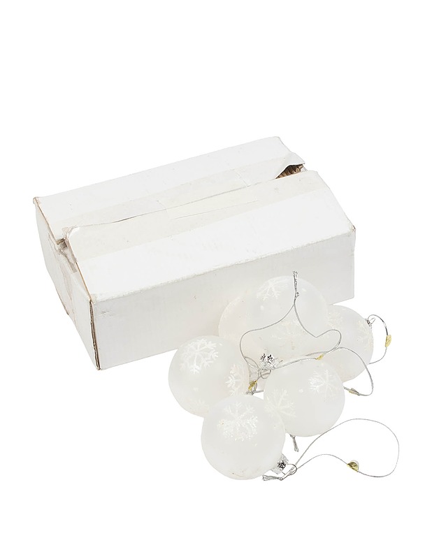 Joulukuusenkoriste, 6 kpl - Joulutuotteet - 10105406552 - 0