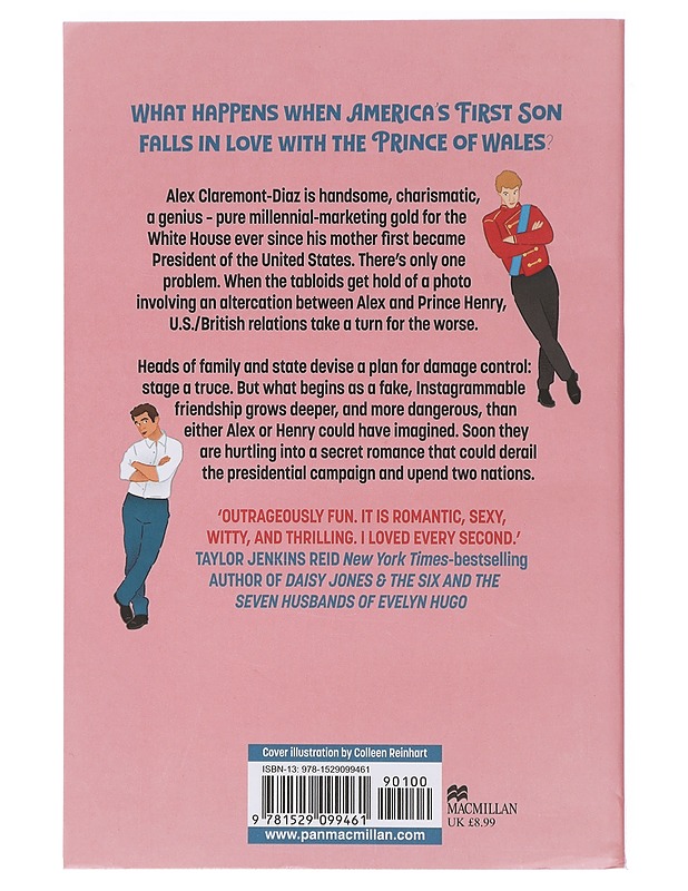 Red, white & royal blue - Casey McQuiston - Romaanit ja novellit - 10105406590 - 1