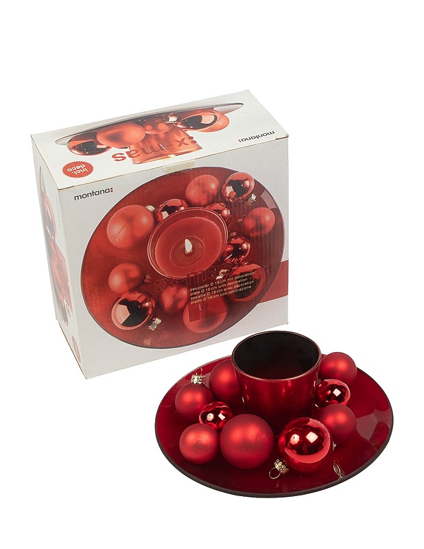 MONTANA X-mas tuikkulyhty koristeilla - Joulutuotteet - 10105406593 - 0