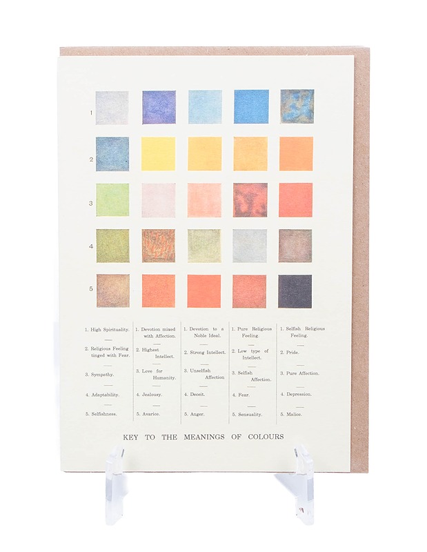 Key to the Meanings of Colours korttisetti - Askartelu - 10105406604 - 0
