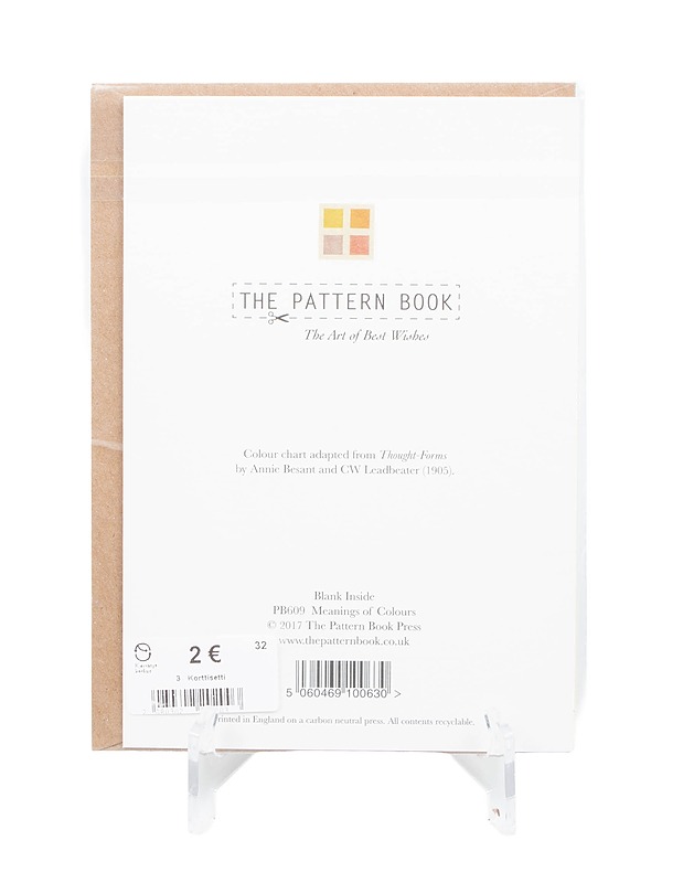 Key to the Meanings of Colours korttisetti - Askartelu - 10105406604 - 1