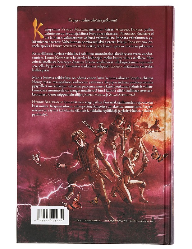 Purppurakeisari - Brennan, Herbie - Fantasia- ja scifi - 10105406625 - 1