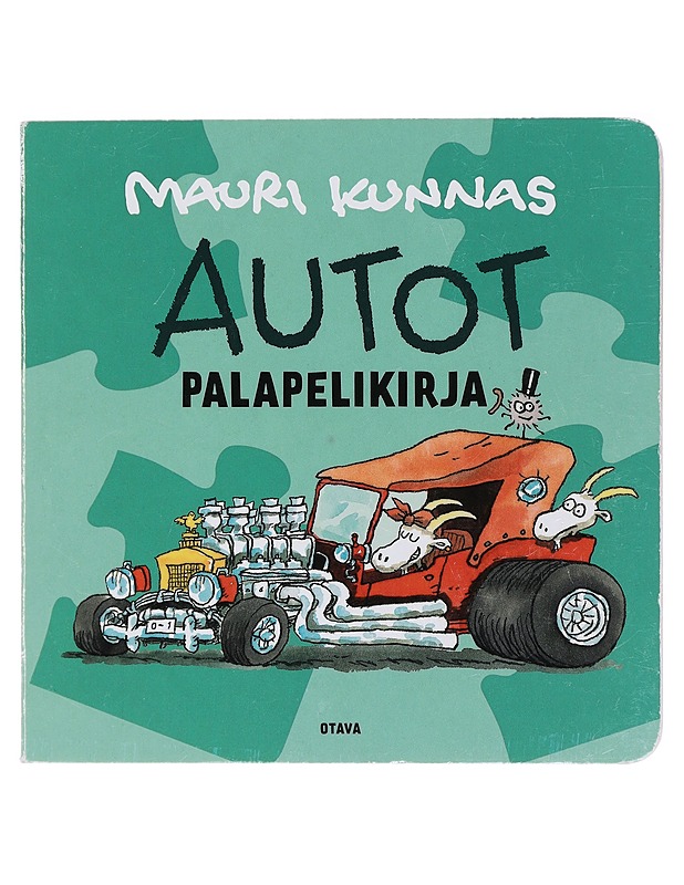 Autot : palapelikirja - Mauri Kunnas - Lasten palapelit - 10105406666 - 0