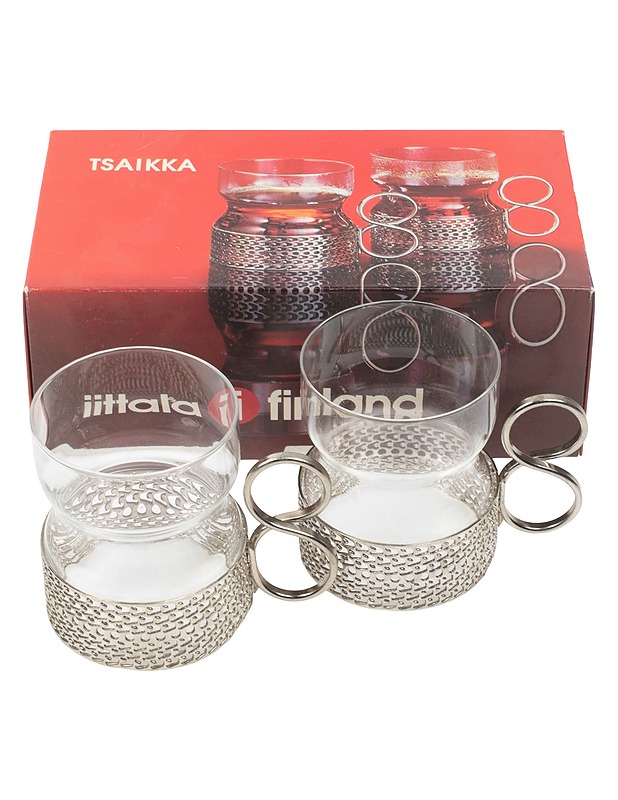 IITTALA Tsaikka lasi pidikkeellä, 2 kpl - Designsuosikit - 10105406707 - 0