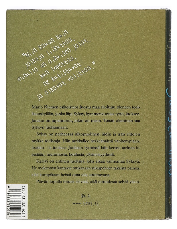 Juostu maa - Marjo Niemi - Romaanit ja novellit - 10105406761 - 1
