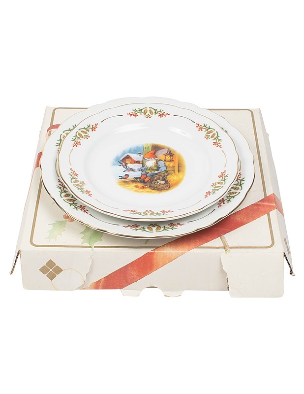 CHRISTINEHOLM PORCELAINE joululautanen, 2 kpl - Lautaset ja kulhot - 10105406766 - 0