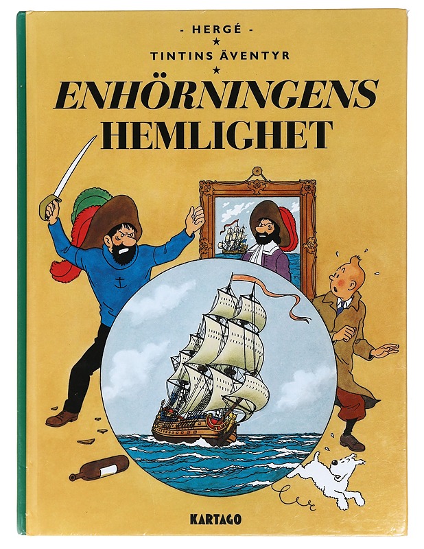 Enhörningens hemlighet - Hergé - Sarjakuvat - 10105406808 - 0