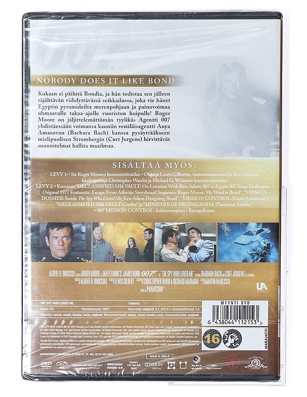 007 - Rakastettuni - DVD - DVD-elokuvat - 10105406864 - 1