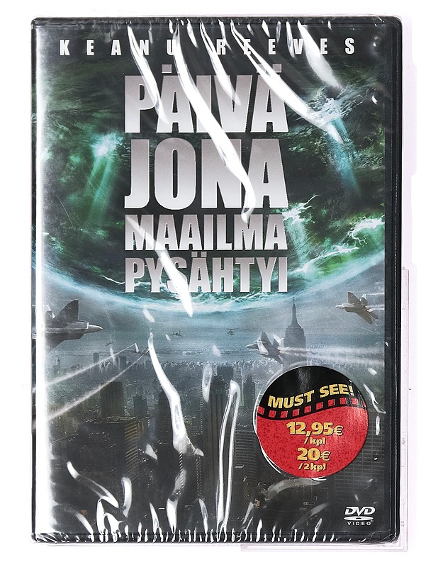 Päivä Jona Maailma Pysähtyi - DVD - DVD-elokuvat - 10105406895 - 0