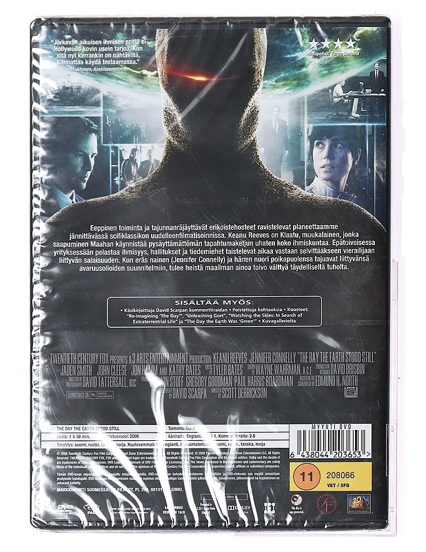 Päivä Jona Maailma Pysähtyi - DVD - DVD-elokuvat - 10105406895 - 1