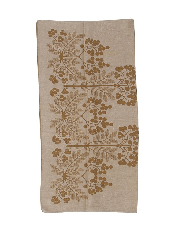 TAMPELLA Pihlajanmarja pöytäliina, 93 x 95 cm - Pöytäliinat - 10105406901 - 0