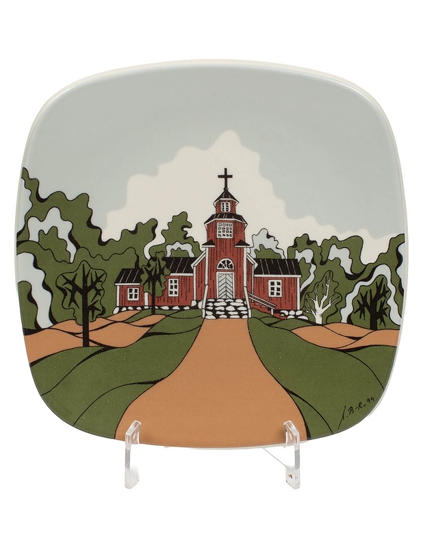 ARABIA Haapajärven Kirkko seinälautanen - Designsuosikit - 10105406957 - 1