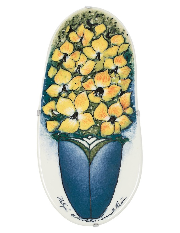 ARABIA Aurinkoinen seinälaatta - Koriste-esineet - 10105406976 - 0