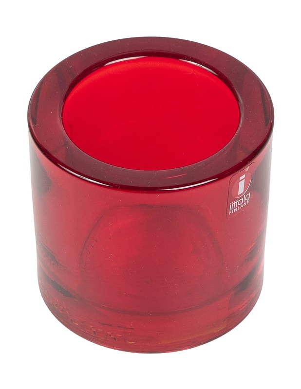 IITTALA Kivi kynttilälyhty, punainen - Koriste-esineet - 10105406981 - 0