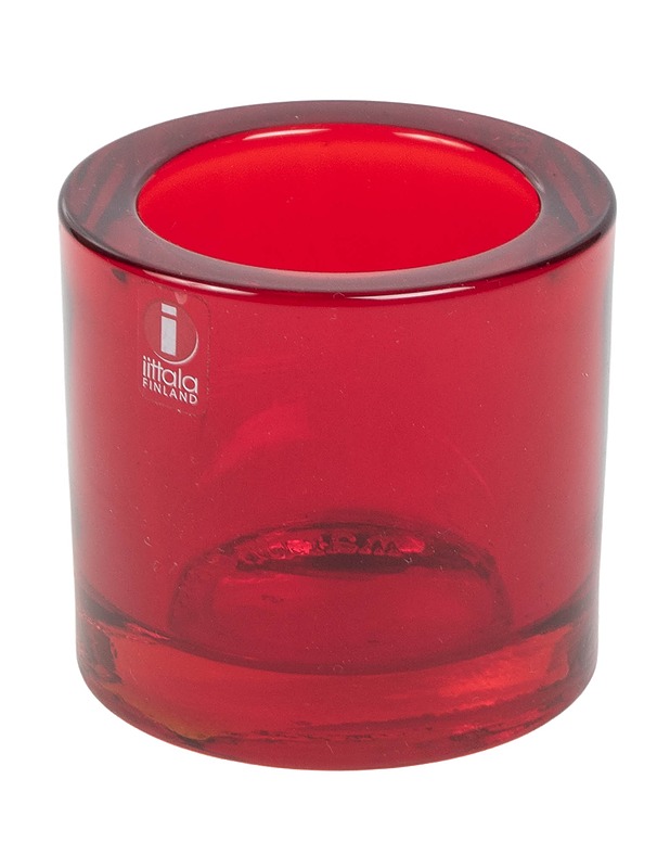 IITTALA Kivi kynttilälyhty, punainen - Koriste-esineet - 10105406981 - 1