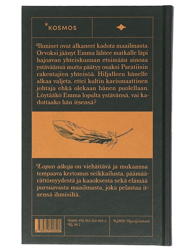 Lopun aikoja - Arla Kanerva - Romaanit ja novellit - 10105406997 - 1