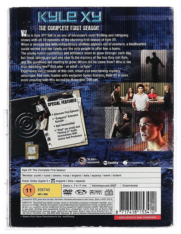 Kyle XY: Declassified: 1. tuotantokausi - DVD - DVD-elokuvat - 10105407015 - 1