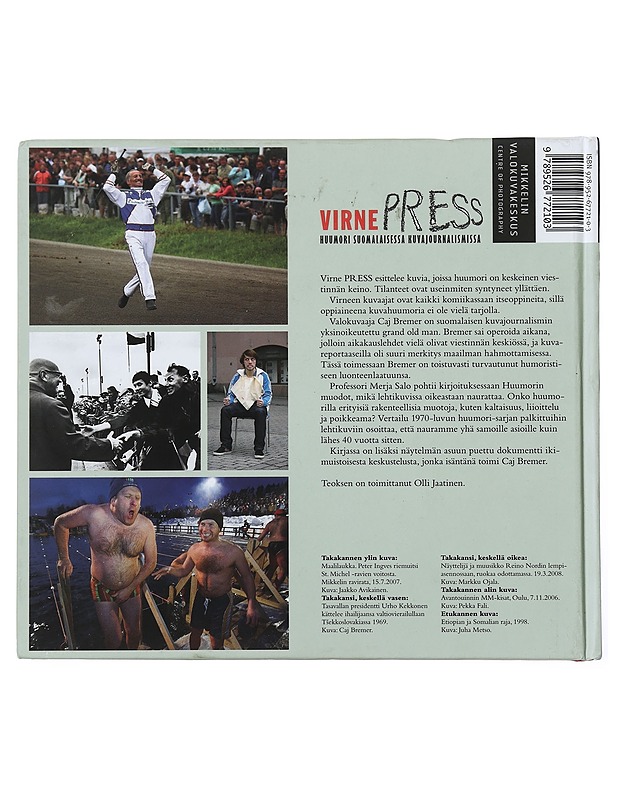 Virne, huumori suomalaisessa kuvajournalismissa - Olli Jaatinen - Taide- ja kulttuurikirjat - 10105407029 - 1