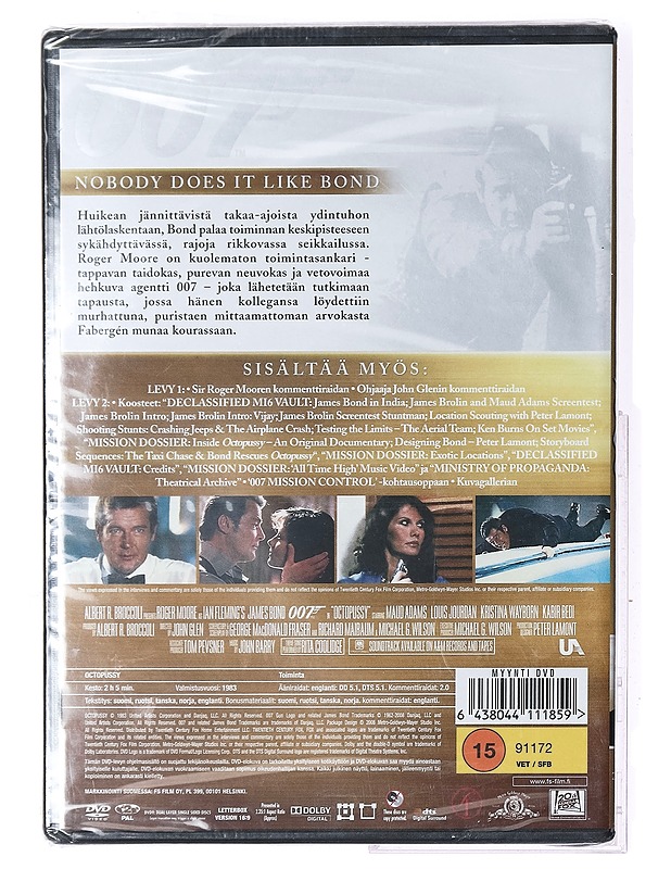 Octopussy - DVD - DVD-elokuvat - 10105407036 - 1