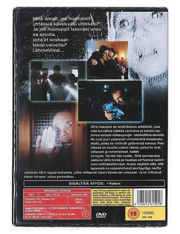 Unissakävelijä - DVD - DVD-elokuvat - 10105407041 - 1