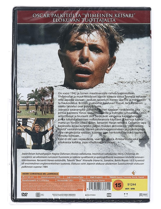 Merry Christmas Mr Lawrence - DVD - DVD-elokuvat - 10105407050 - 1