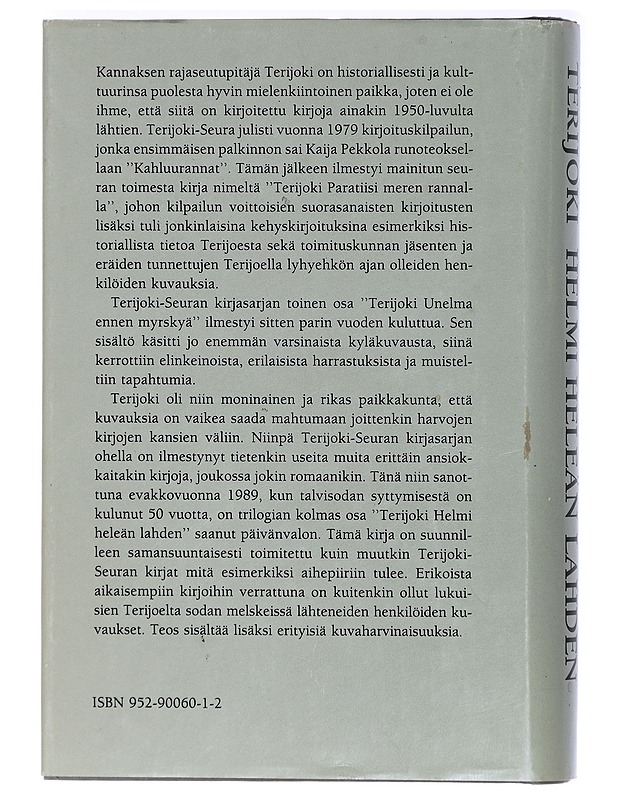 Muistikuvia Terijoen kouluajoilta - Vesterinen, Hannes - Historiakirjat - 10105407072 - 1