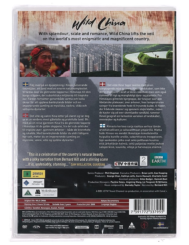 Wild China - DVD - DVD-elokuvat - 10105407091 - 1
