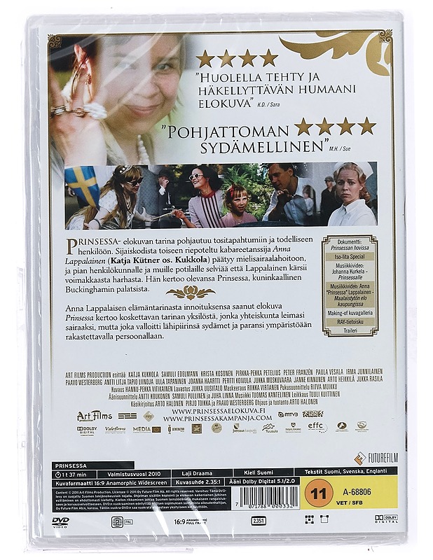 Prinsessa - DVD - DVD-elokuvat - 10105407096 - 1