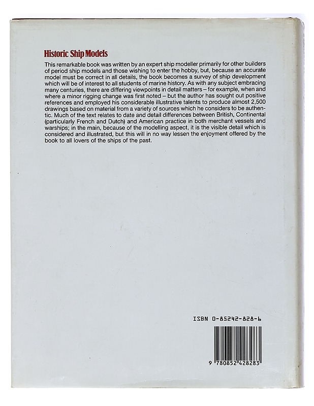 Historic Ship Models - Tietokirjat ja oppaat - 10105407122 - 1